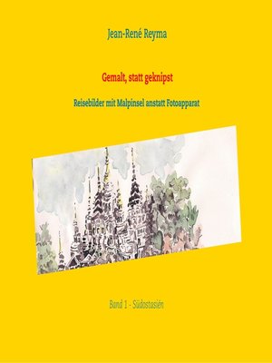 cover image of Reisebilder mit Malpinsel anstatt Fotoapparat